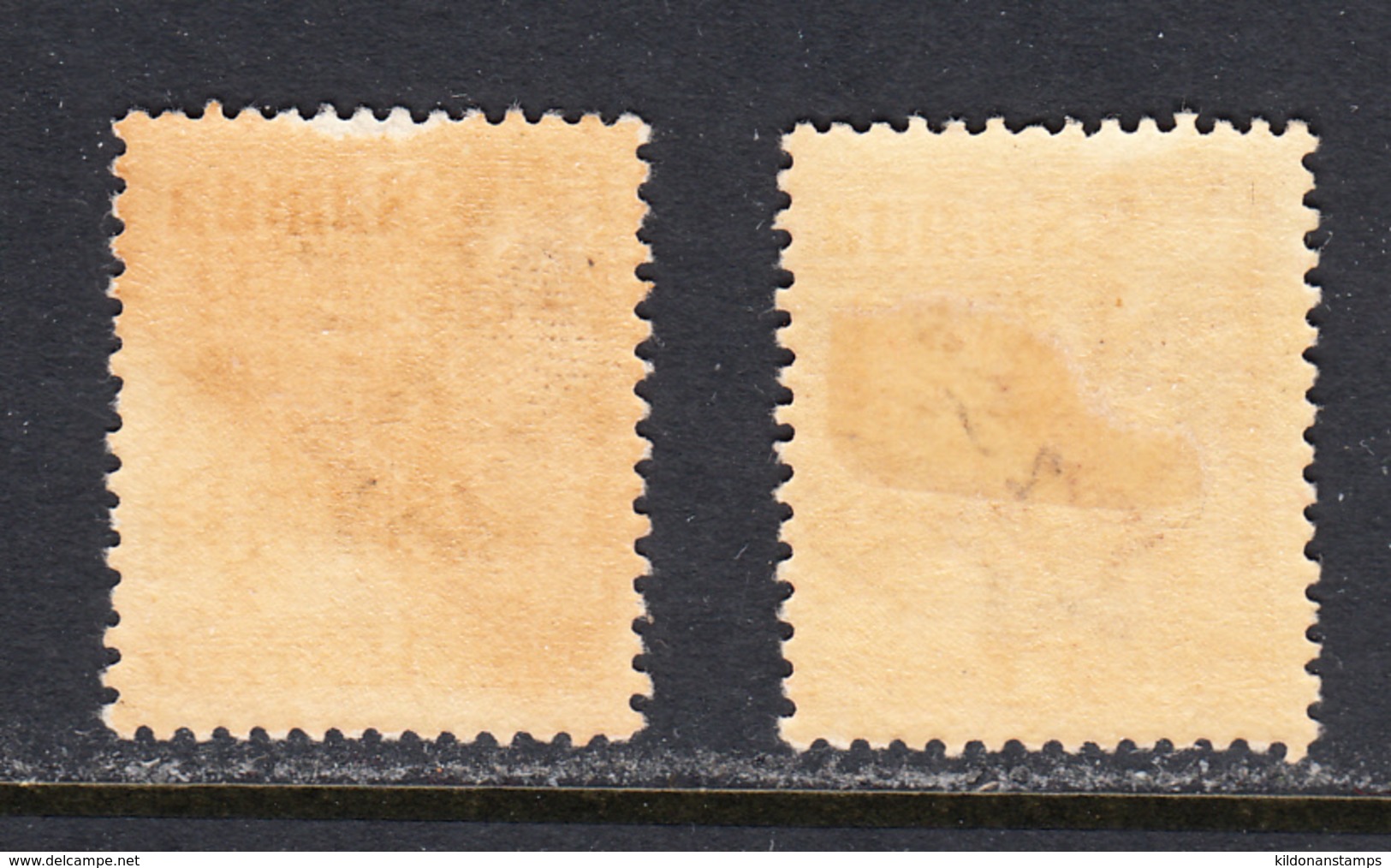 Samoa 1921 Mint Mounted, Perf 14x13.5, See Notes, Sc# ,SG 153-154 - Samoa