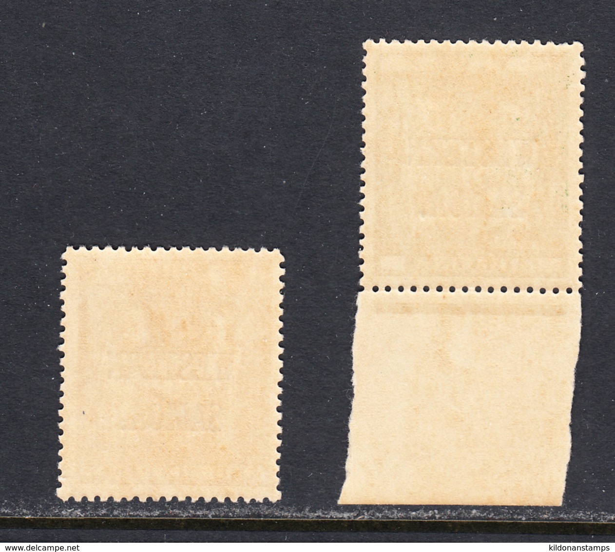 Samoa 1935-42 Postal Fiscal, Mint No Hinge, Sc# ,SG 189-190 - Samoa (Staat)