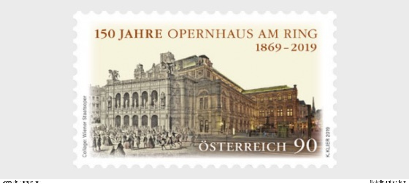 Oostenrijk / Austria - Postfris / MNH - 150 Jaar Operahuis 2019 - Ongebruikt