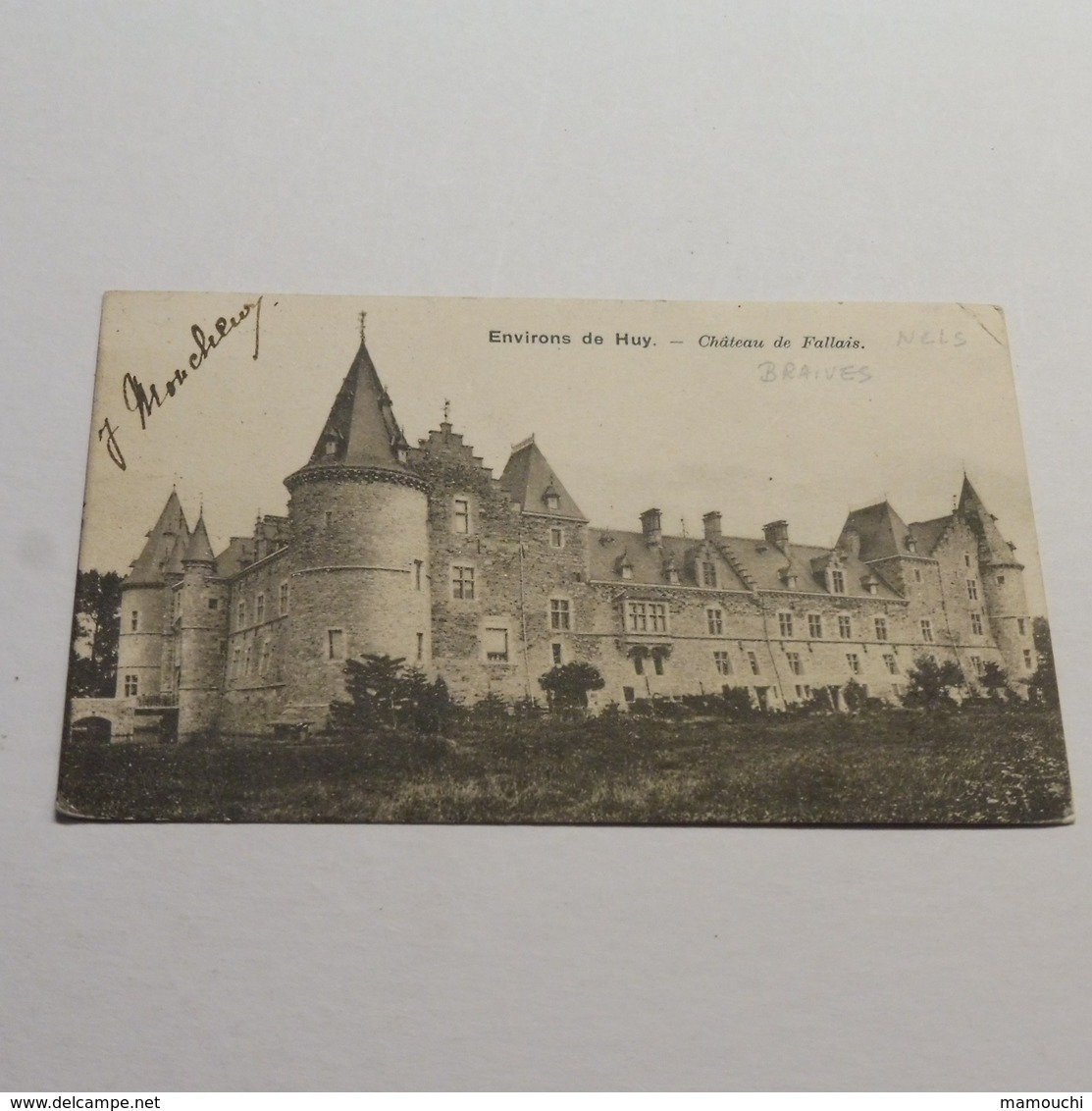 BRAIVES - Château De Fallais - Nels Série 55 N° 36 Au Verso - Braives