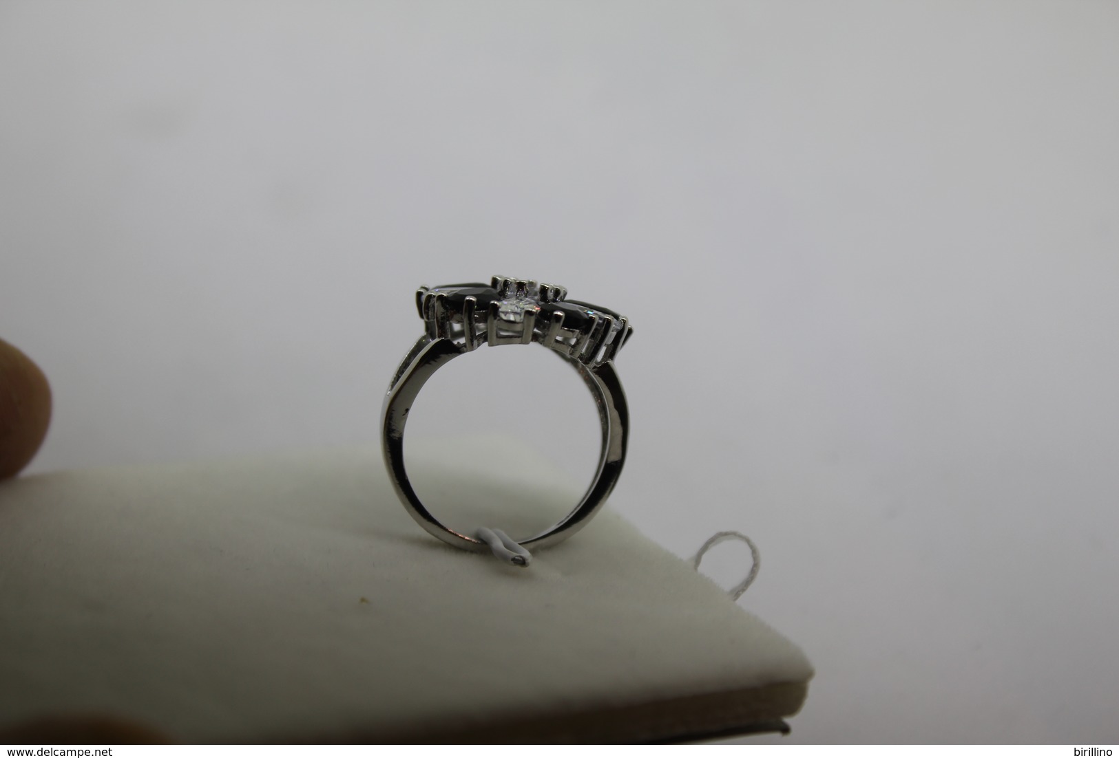 A60005 - Anello da donna placcato argento 925 - Misura 7