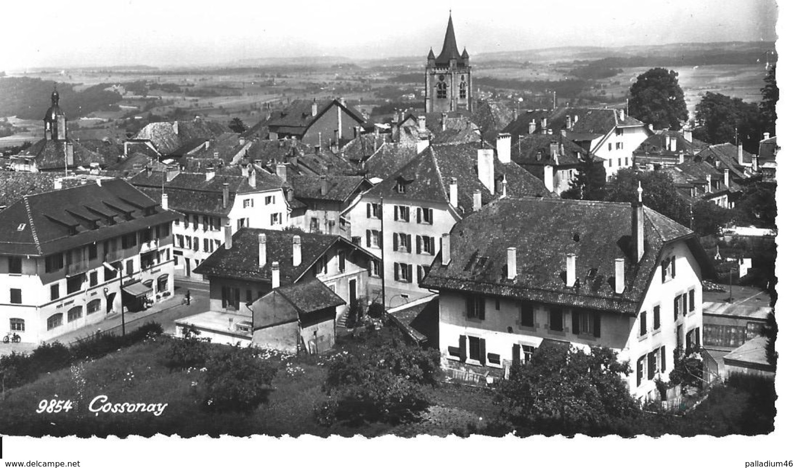 VAUD COSSONAY - Perrochet. Phot. Lausanne No 9854 - Pas  Circulé - Cossonay