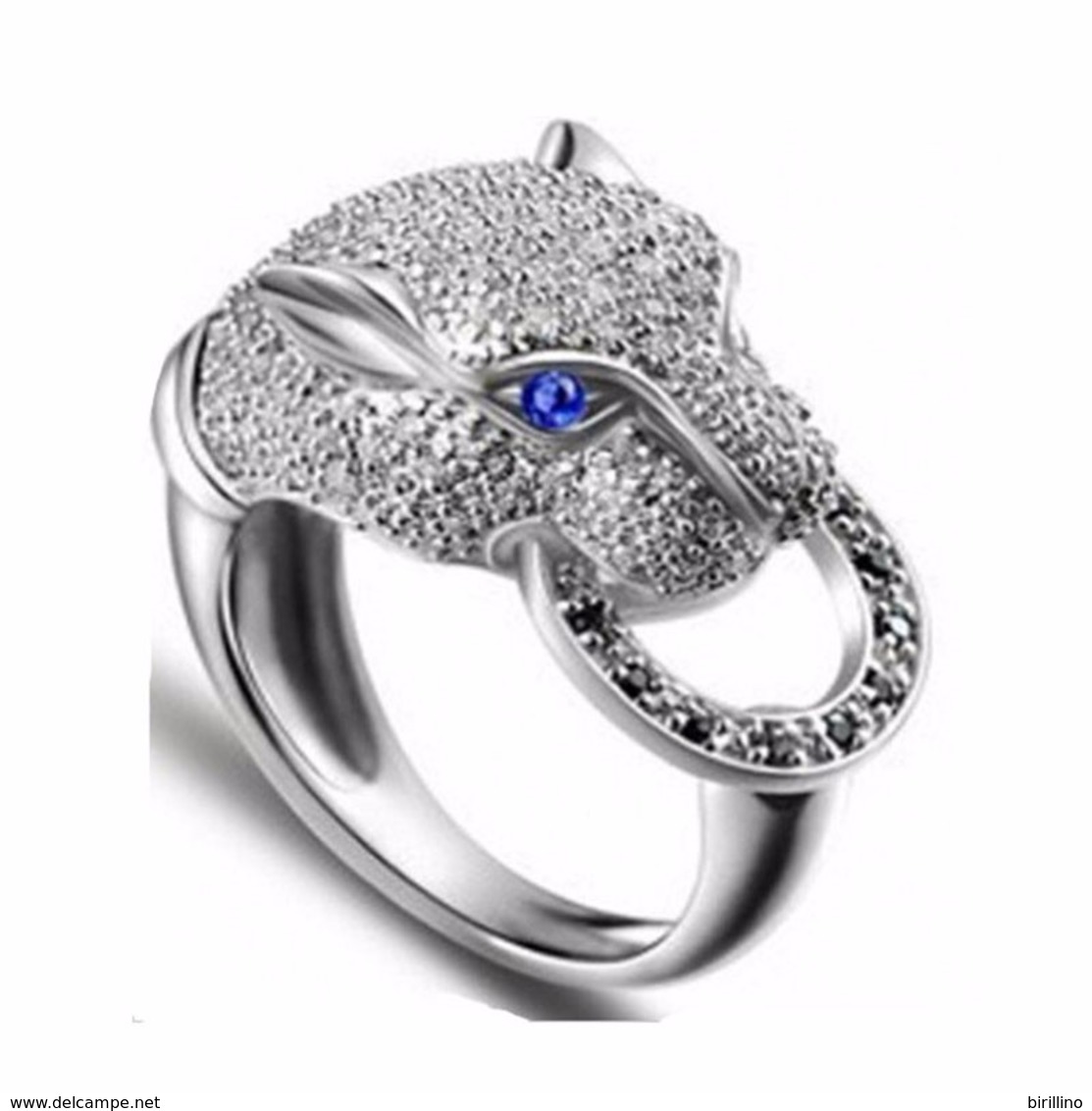 A60040 - Anello Da Donna Placcato Argento 925 - Misura 7 - Ring