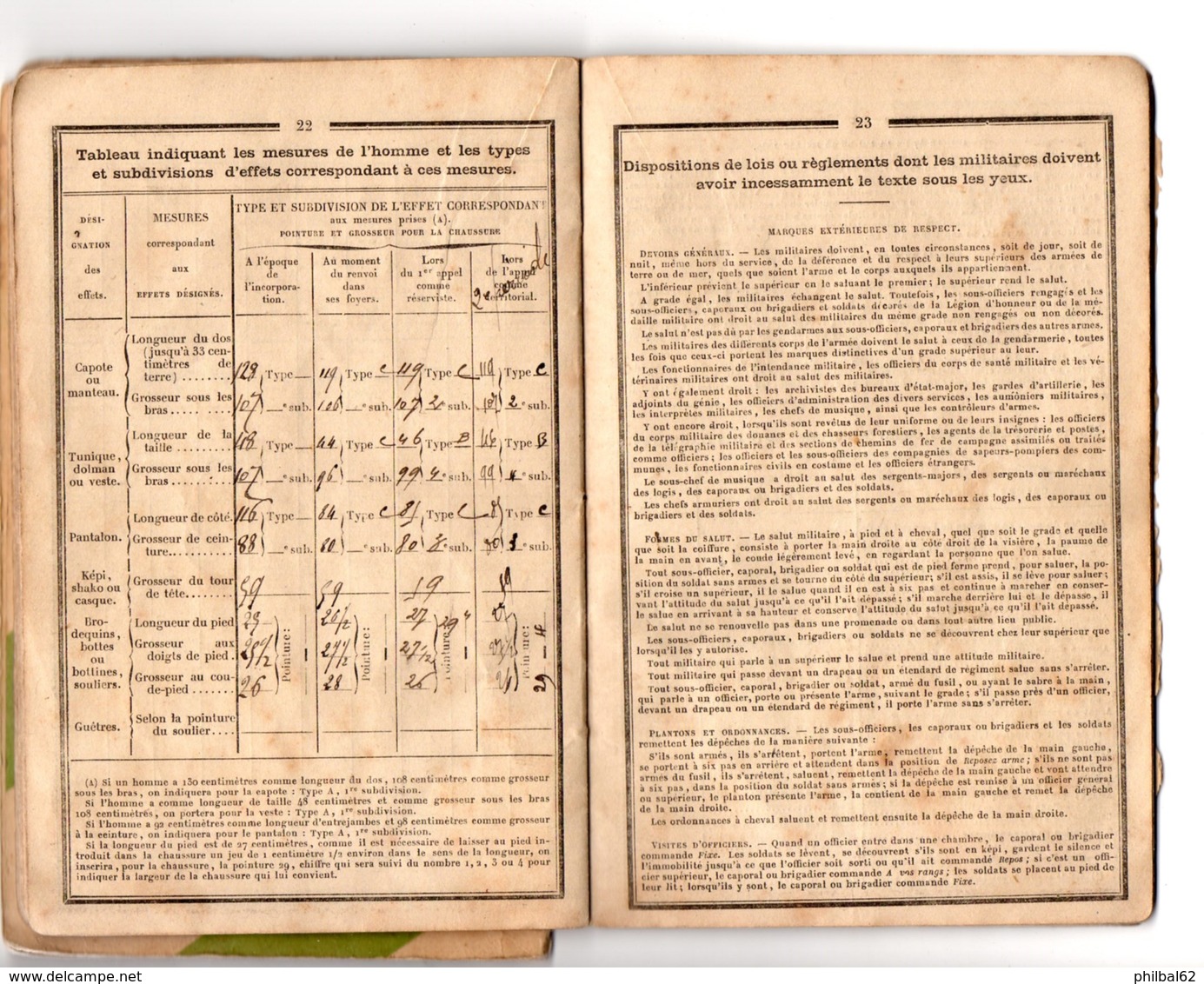 Classe 1896. Livret Militaire De Henri Champagnac, Canton De Mesvres, Près De Autun, Saône Et Loire. - Historical Documents