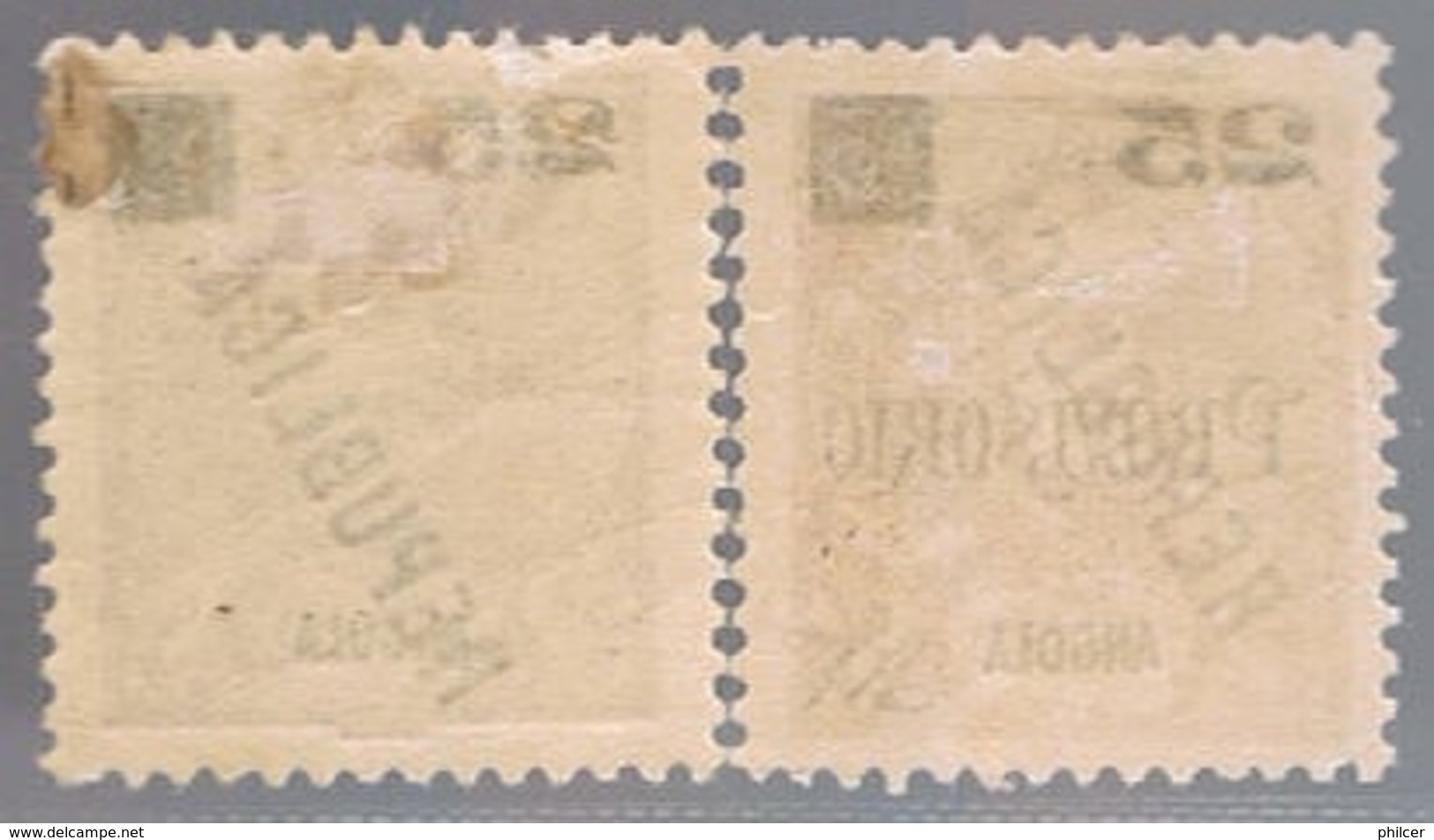 Angola, 1912, # 116/7, MH - Angola