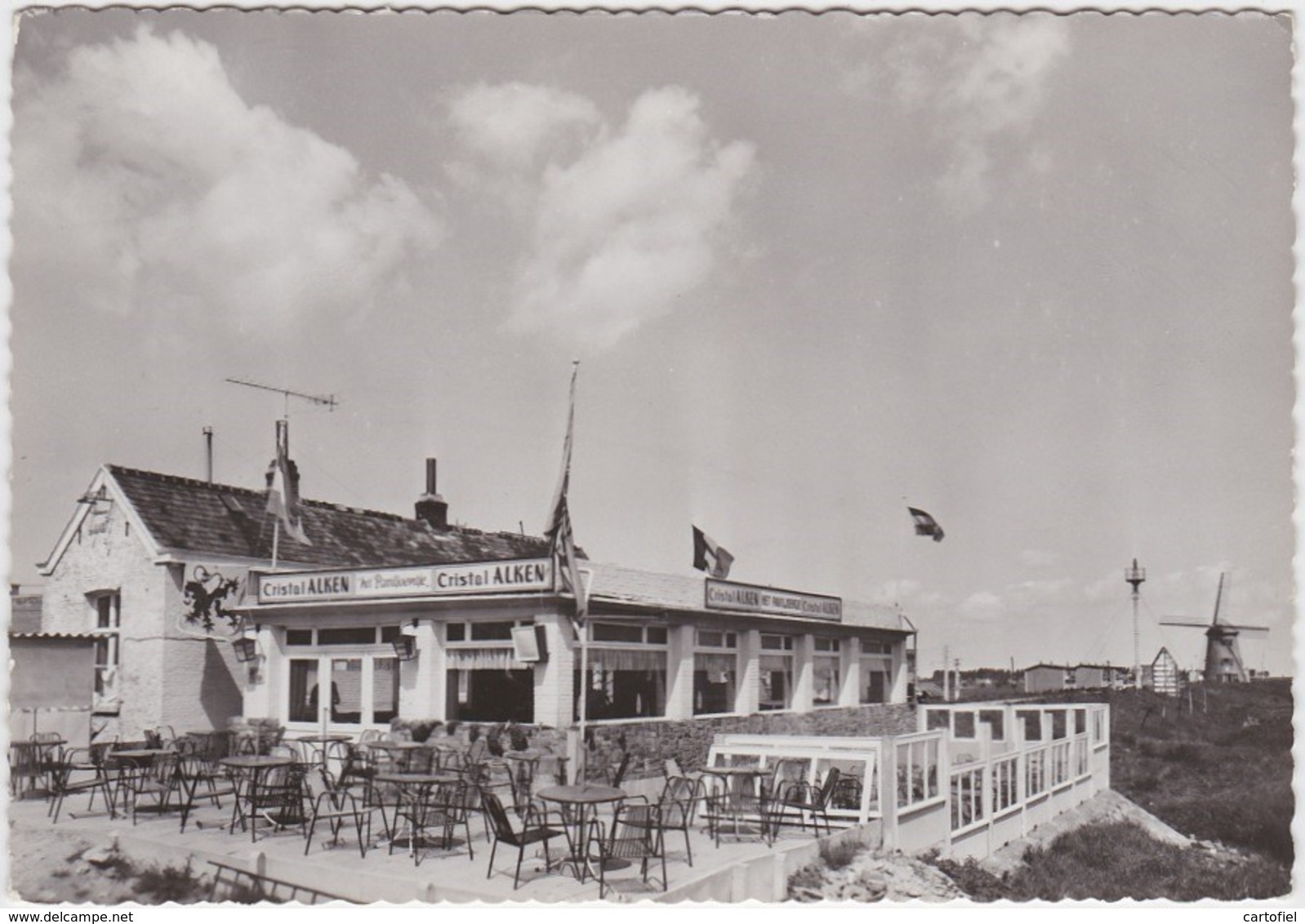 DOEL-HET PAVILJOENTJE-CAFE-CRISTAL ALKEN-WINDMOLEN-UITGAVE-DE WILDE-NIET VERSTUURD-ZIE DE  2 SCANS-MOOI ! ! ! - Beveren-Waas