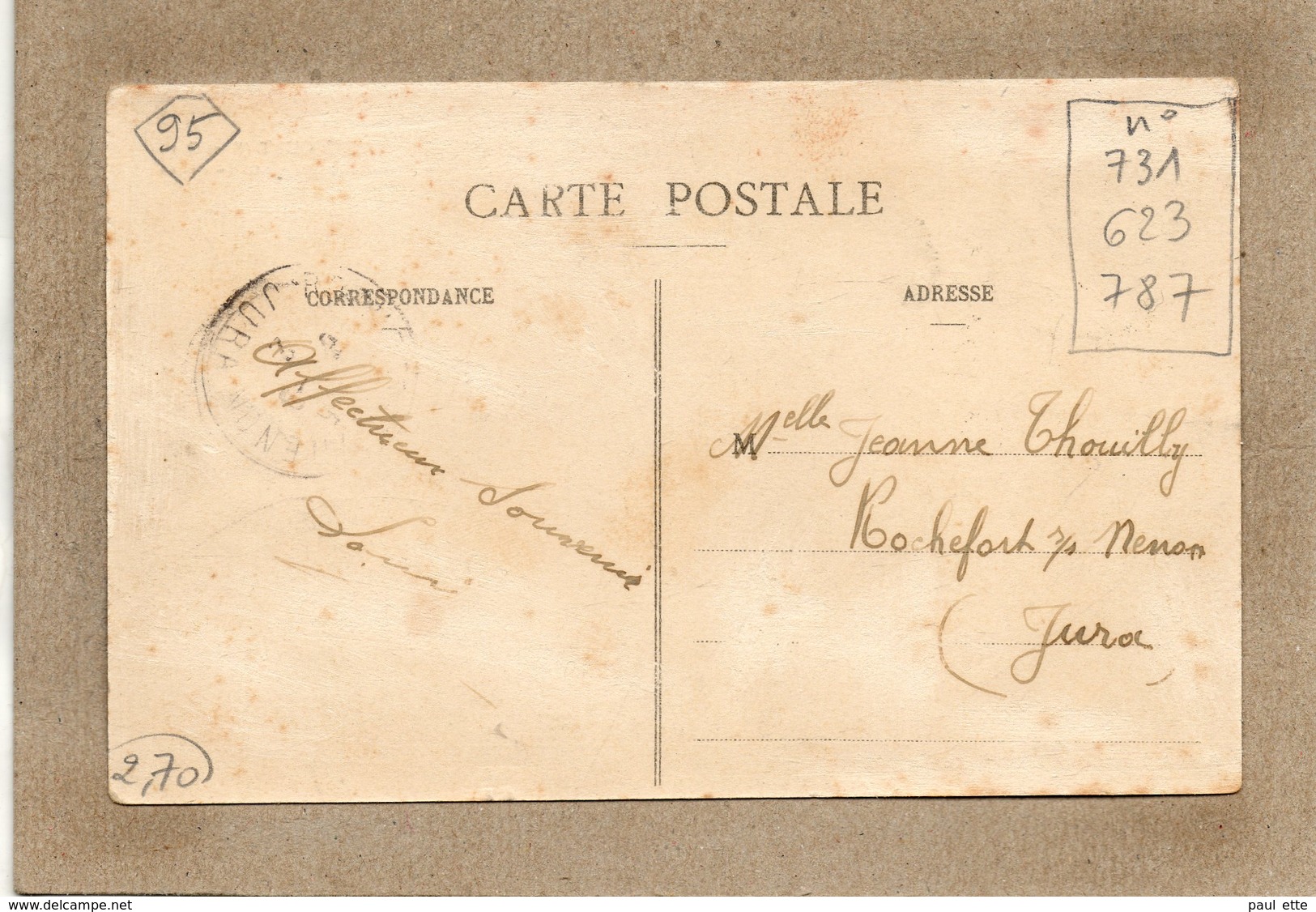 CPA - MENUCOURT (95) - Aspect Du Château Et Des Tourelles En 1910 - Menucourt