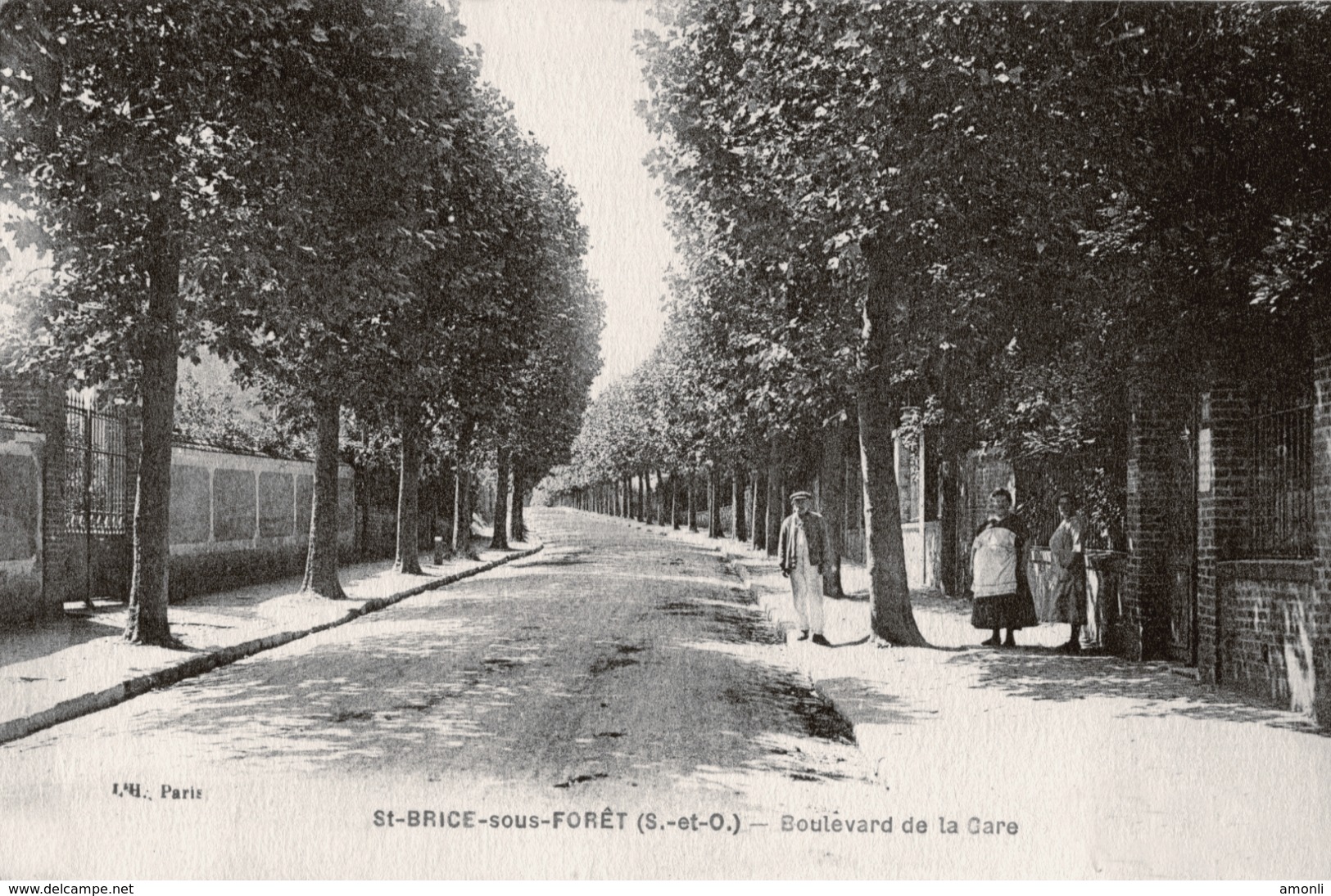 95. VAL D'OISE - SAINT-BRICE SOUS FORÊT. Boulevard De La Gare. - Saint-Brice-sous-Forêt