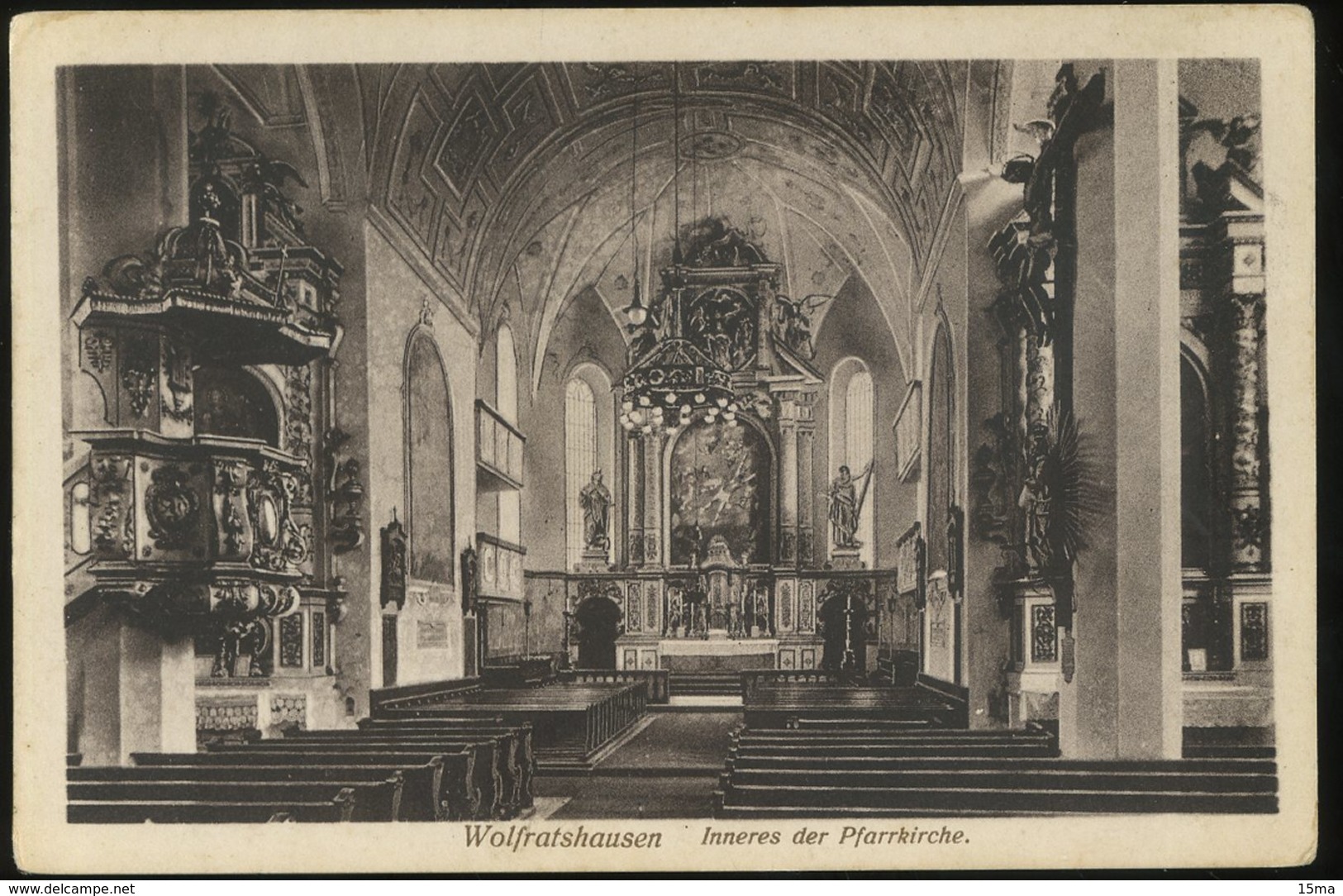 Wolfratshausen Inneres Der Pfarrkirche August Zerle - Wolfratshausen