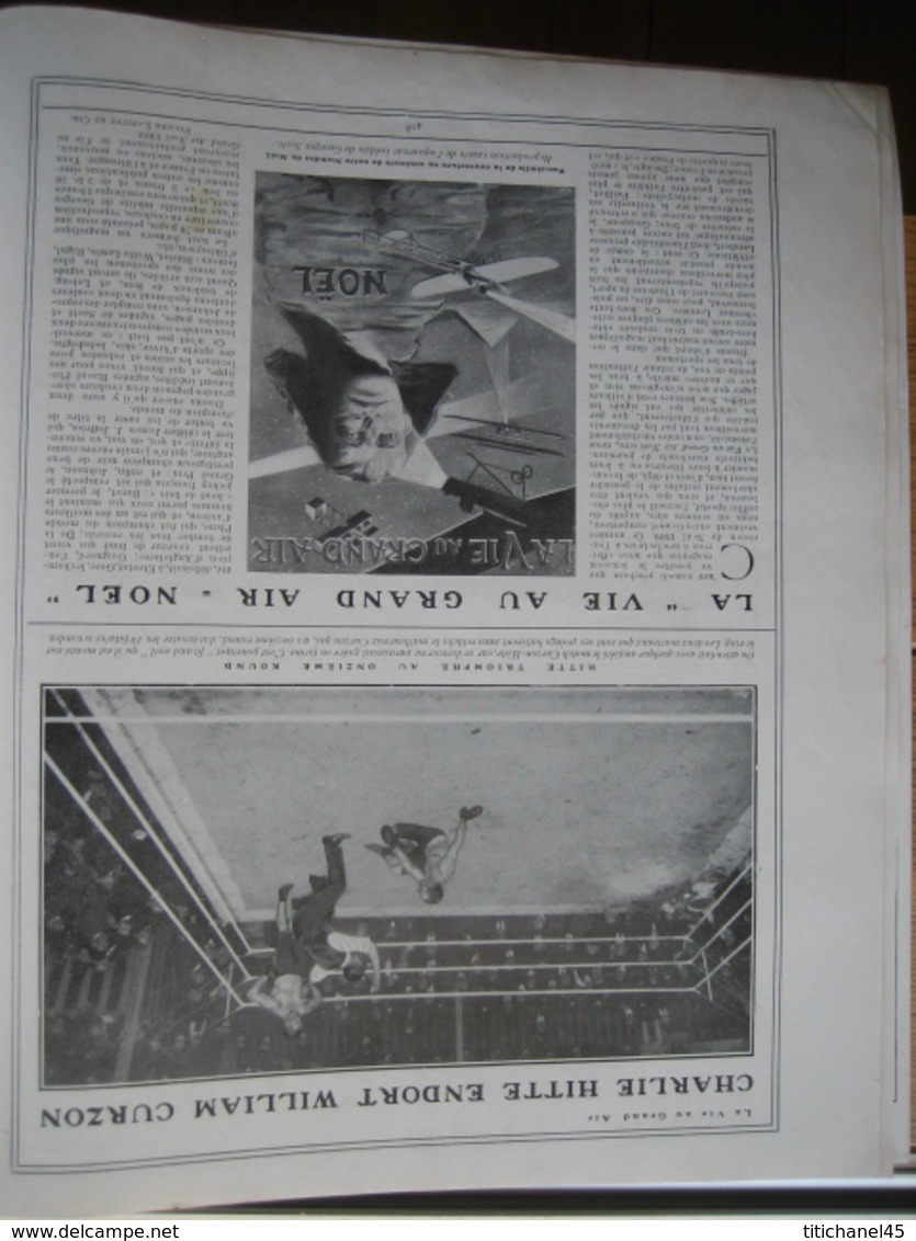 1909 GUYOT VOLE A MOSCOU/LES SIX JOURS DE NEW-YORK/BOXE / CHARLIE HITTE-WILLIAM CURZON-LE COMBAT JEANNETTE-MAC VEA - 1900 - 1949