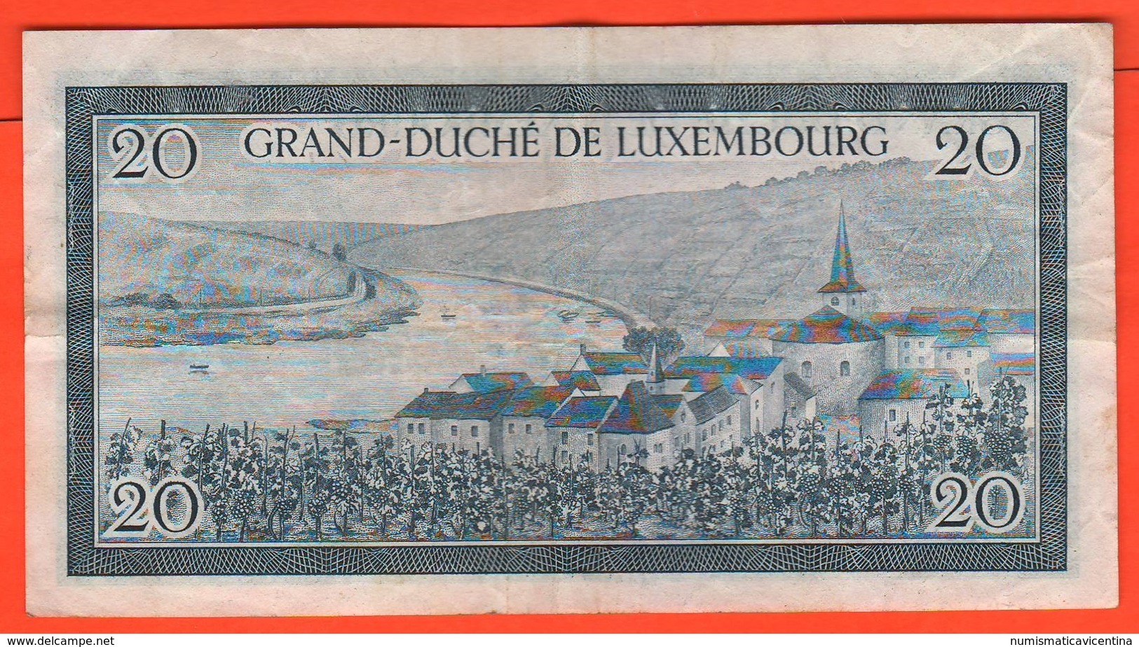 Lussemburgo 20 Franchi 1955 Luxembourg 20 Francs - Lussemburgo