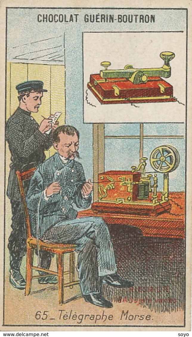 Electricité  Telegraphe Invention Samuel Morse Né à Charlestown USA - Autres & Non Classés