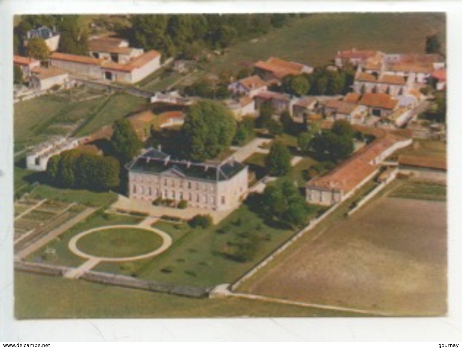 Jarnac : Château De Triac Propriété Du Cognac TIFFOB (vue Aérienne, Cp Vierge) - Jarnac