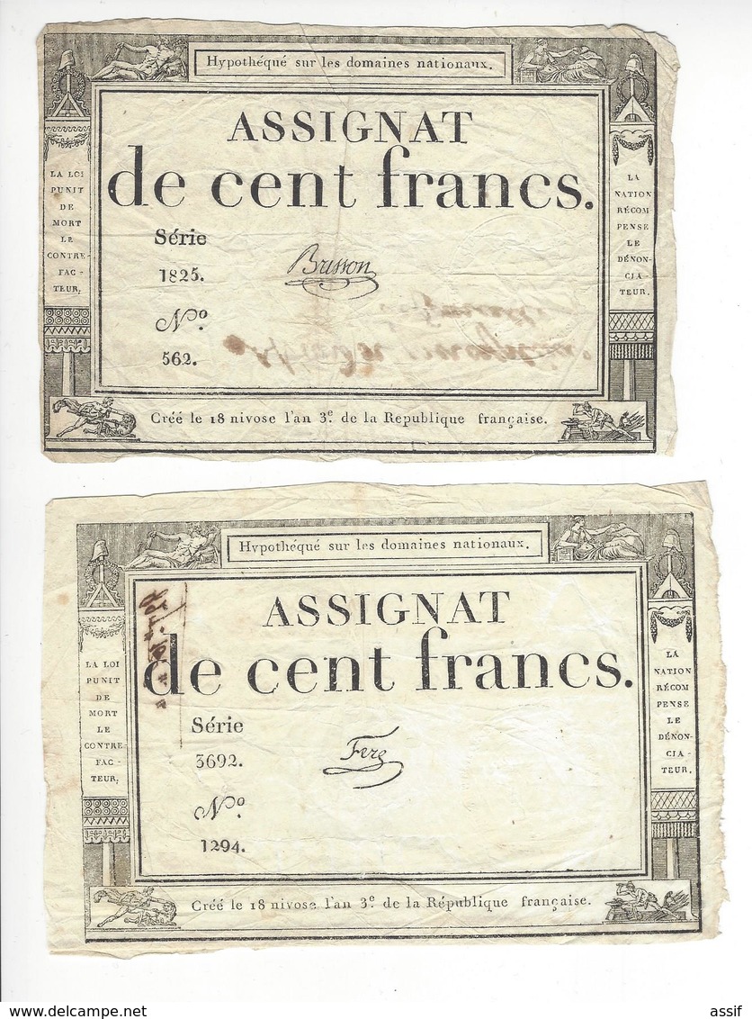 21 ASSIGNATS DONT UNE PLANCHE DE 6 /FREE SHIPPING REGISTERED - Assignats & Mandats Territoriaux