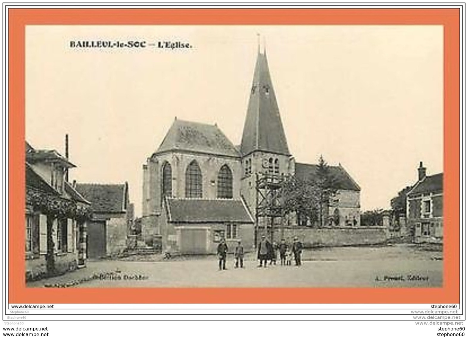 A130/169 BAILLEUL LE SOC - L' Eglise - Other & Unclassified