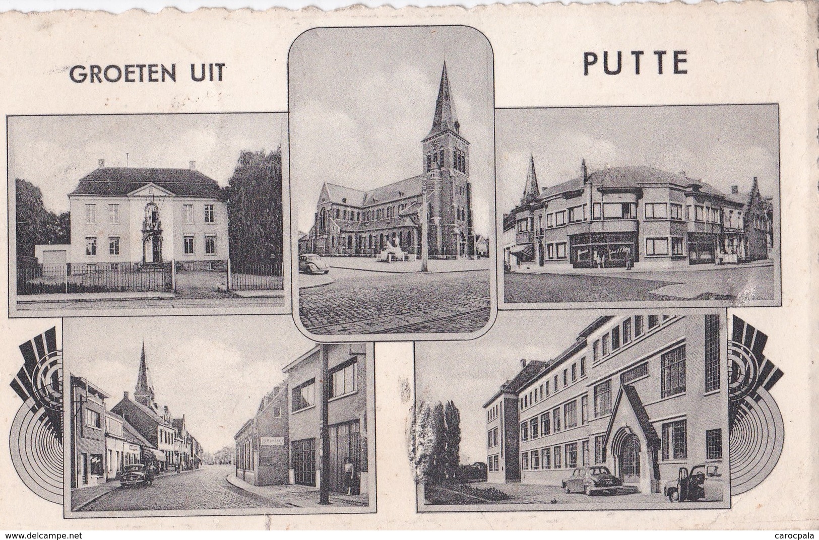 Carte 1950 GROETEN UIT PUTTE / MULTIVUES - Putte