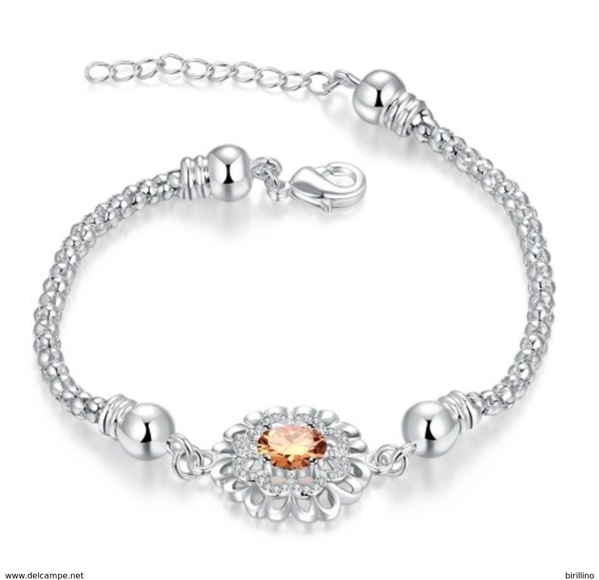 Braccialetto Da Donna Placcato Argento 925 - Bracciali