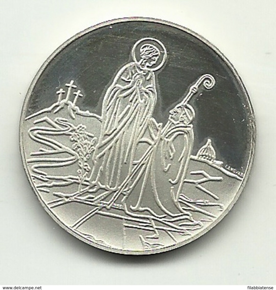 1984 - Vaticano 500 Lire Argento - Beata Vergine   ---- - Vaticano (Ciudad Del)