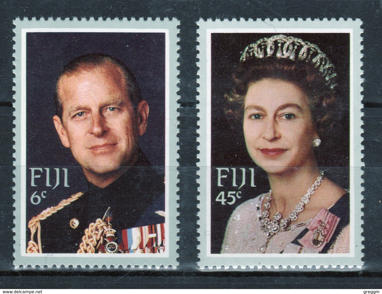 Fiji 1982 Set Of Stamps To Celebrate The Royal Visit. - Fiji (1970-...)