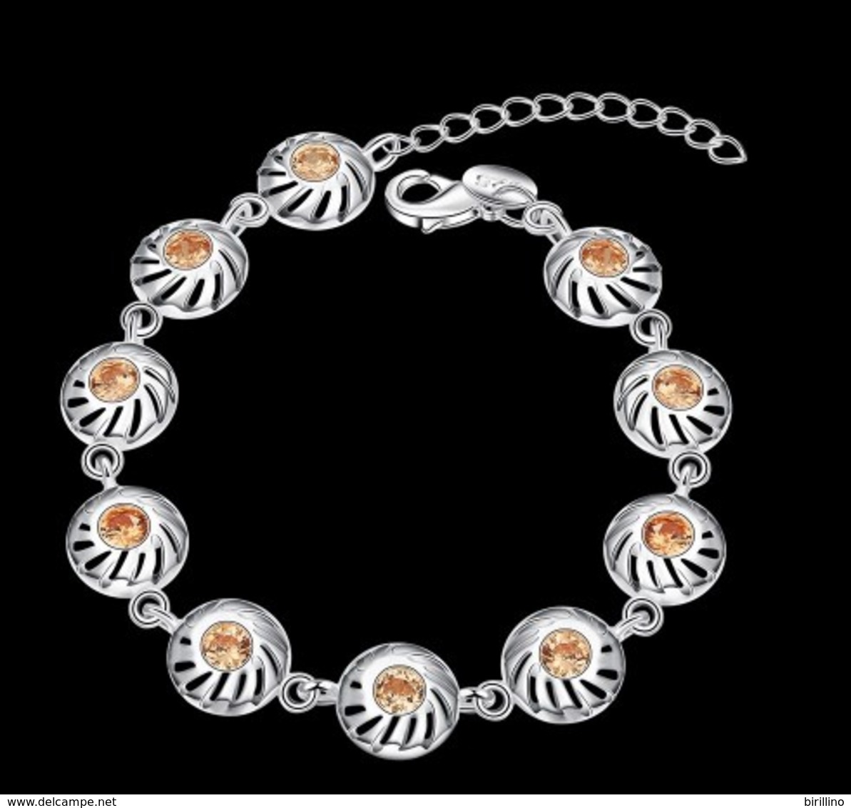 A60118 - Braccialetto Da Donna Placcato Argento 925 - Armbänder