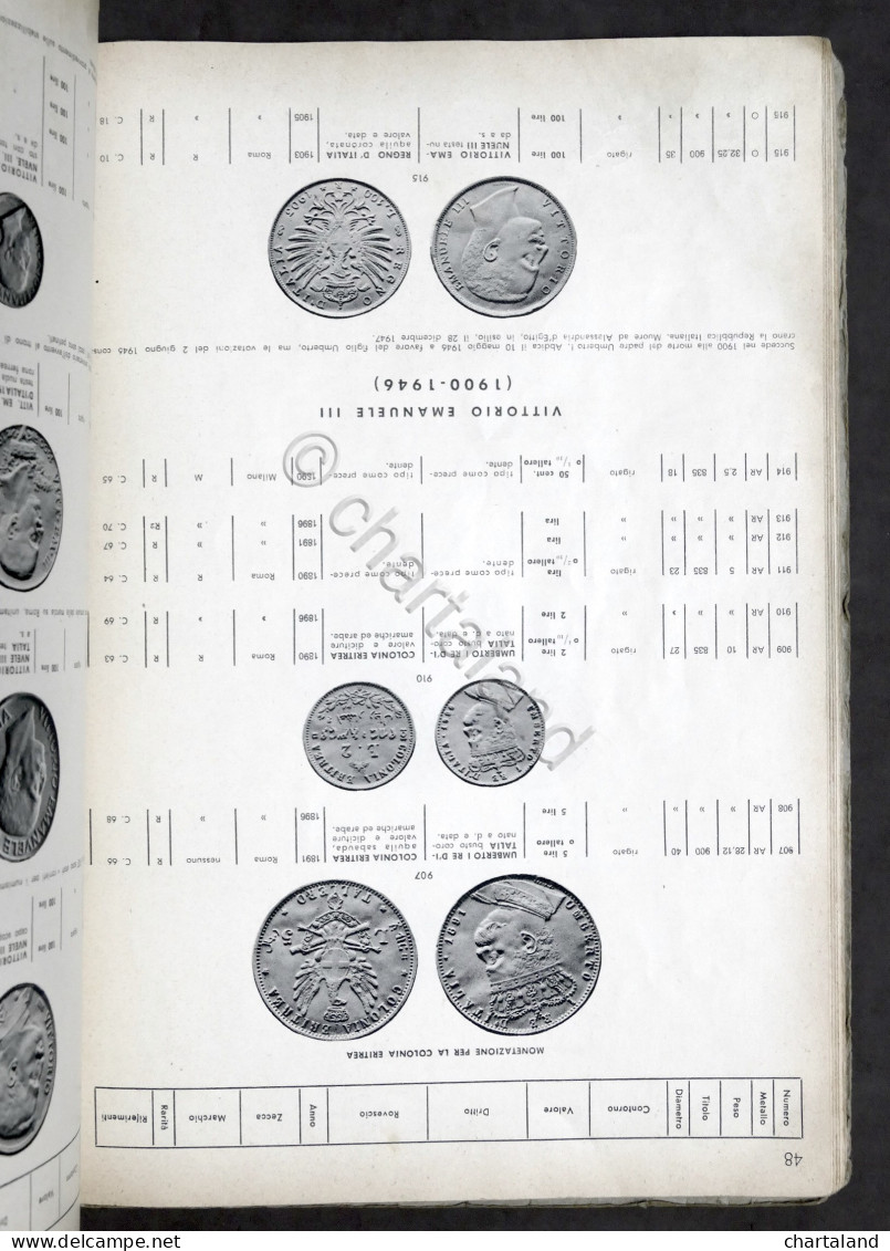 Numismatica - Monete Italiane Moderne A Sistema Decimale - 1800 - 1952 - Libri & Software