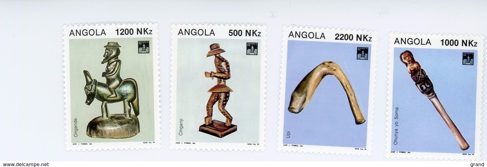 Angola 1994-Sculture En Bois-YT 915/18***MNH - Angola