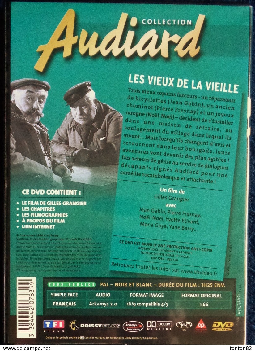 Les Vieux De La Vieille - Gabin - Fresnay - Noël-Noël . - Comédie