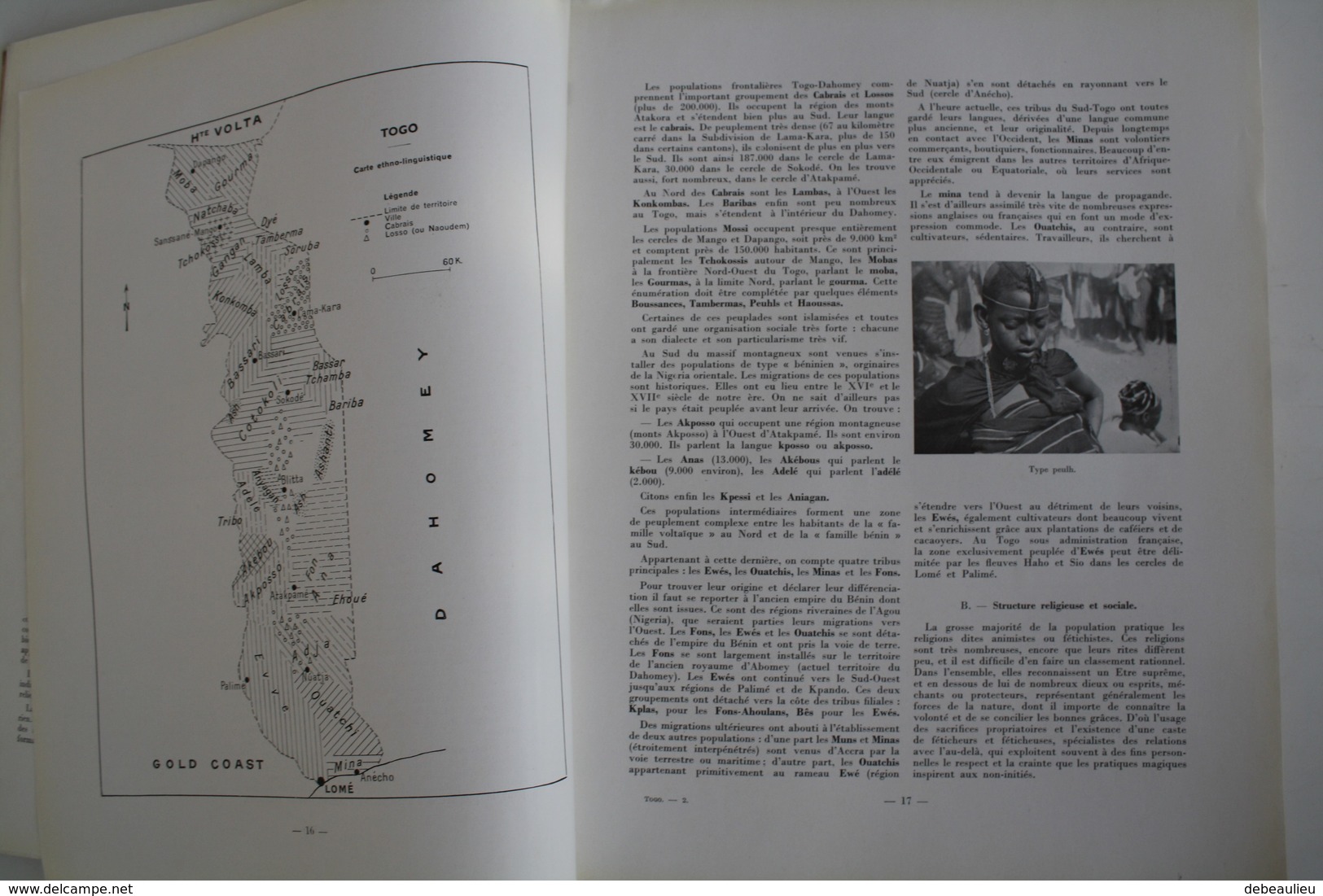 Togo, 1956, "Rapport Annuel Du Gouvernement Français Sur L'administration Du Togo" - History