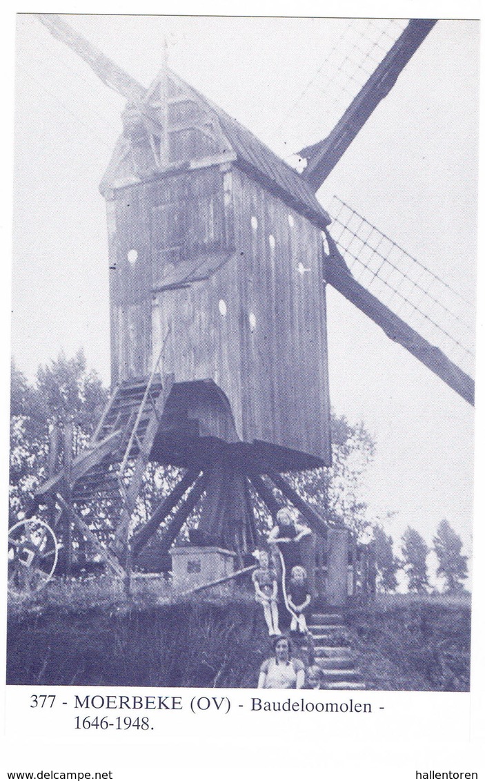 Moerbeke: Baudeloomolen ( 2 Scans) - Moerbeke-Waas