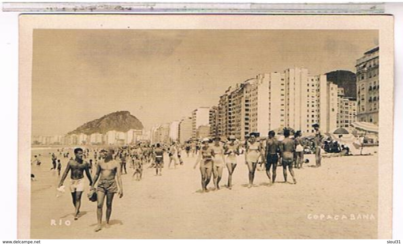 BRESIL  COPACABANA PIN UP   US96 - Copacabana