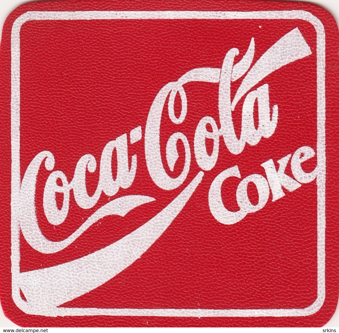 Vintage Used Coaster Coca-Cola Coca Cola - Sottobicchieri Di Birra