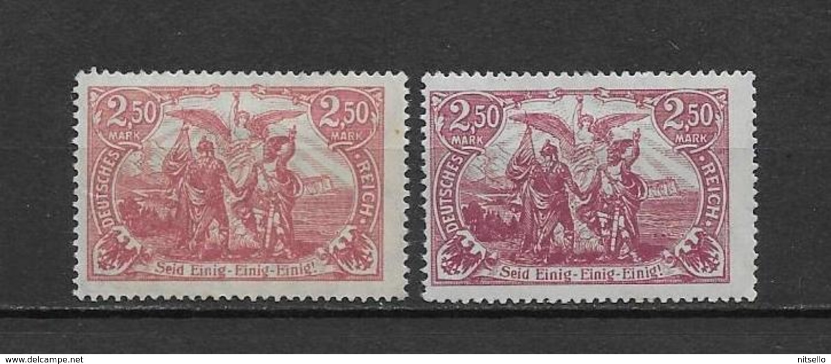 LOTE 1853  ///  (C025) ALEMANIA IMPERIO 1920  MICHEL Nº: 115 VARIEDAD DE COLOR *MH - Unused Stamps