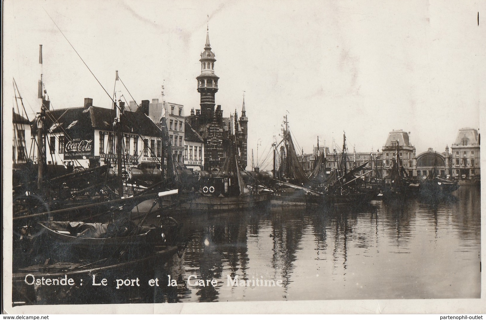 Cartolina - Postcard /  Viaggiata - Sent  -  Belgio,  Ostende - Il Porto - Andere & Zonder Classificatie