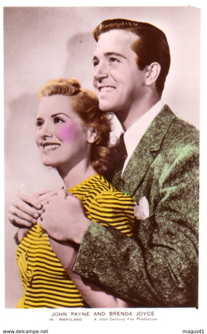 JOHN PAYNE E BRENDA JOYCE - Attori