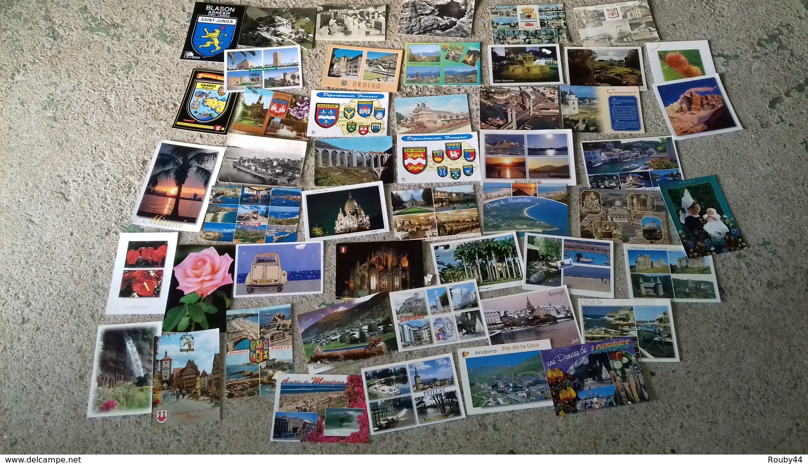 Lot 49 Cartes Postales - 5 - 99 Postkaarten