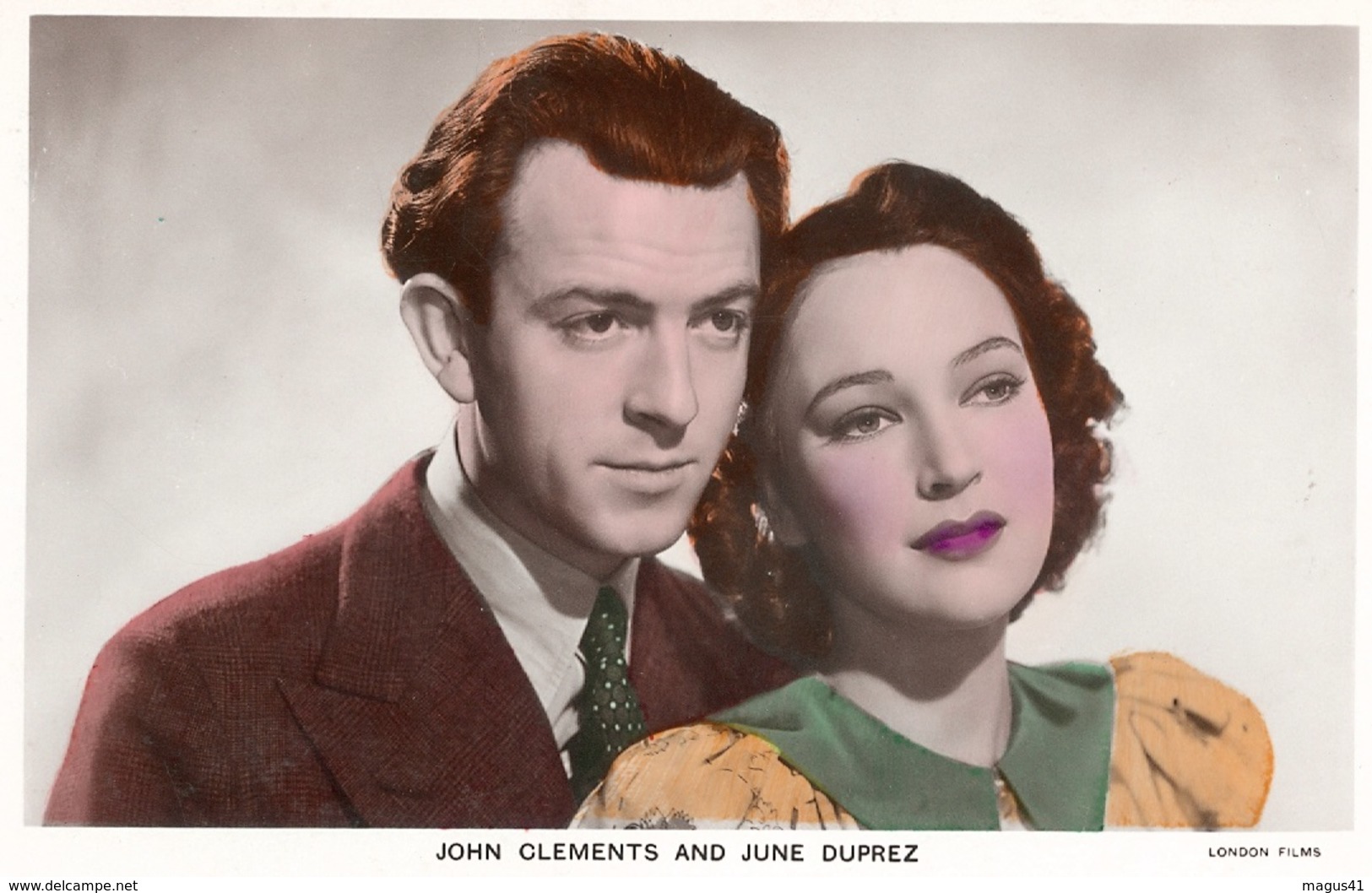 JOHN CLEMENTS E JUNE DUPREZ - Actores