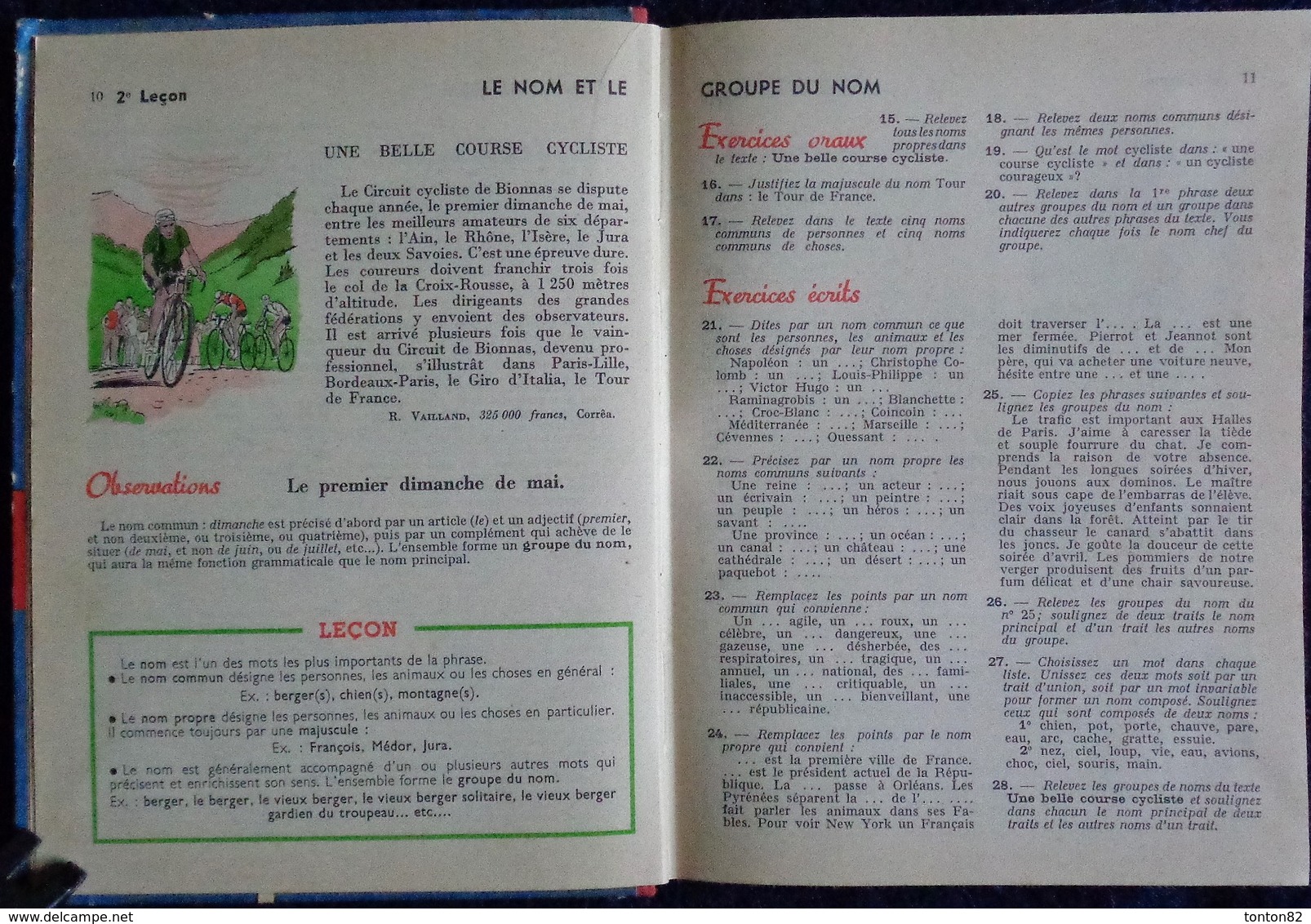 E. Grammont & A. Hamon - Grammaire Française - Fin D'études - Librairie Hachette - ( 1957 ) . - 6-12 Ans