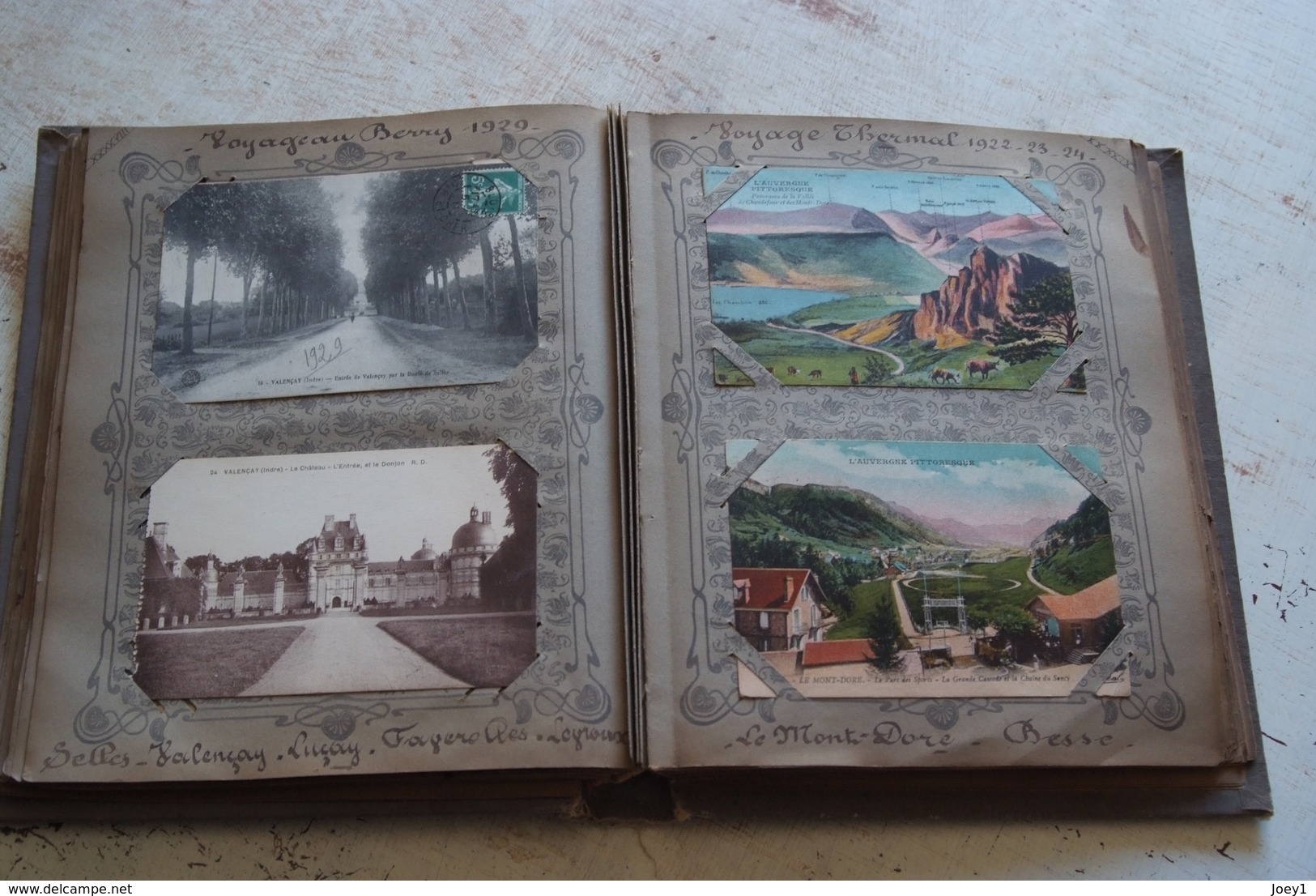 Album cartes postales 166 cartes de différentes régions française,essentiellement Bretagne.