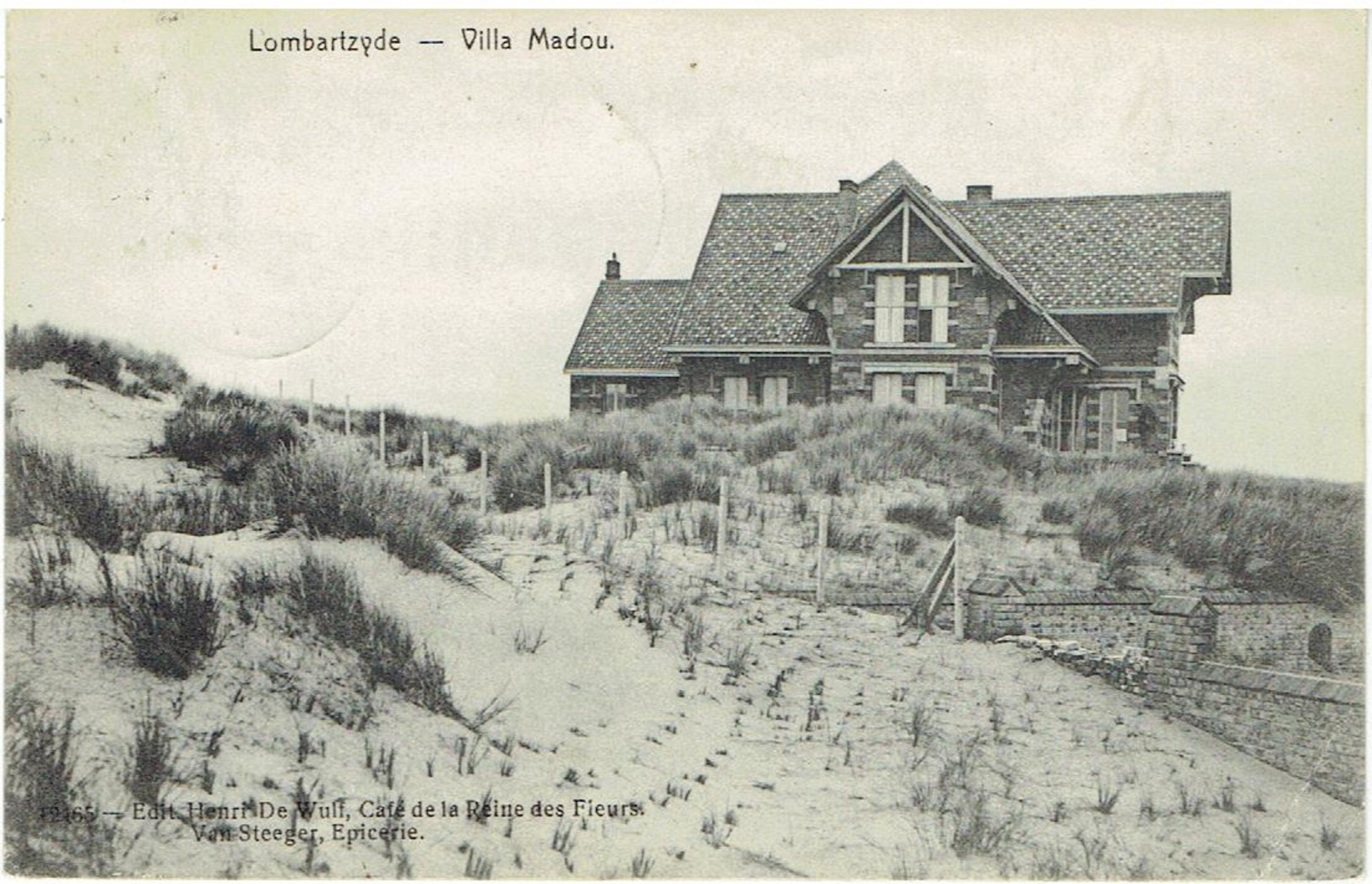 LOMBARTZYDE - Middelkerke - Villa Madou - N° 12465 - Edit. Henri De Wulf - Middelkerke