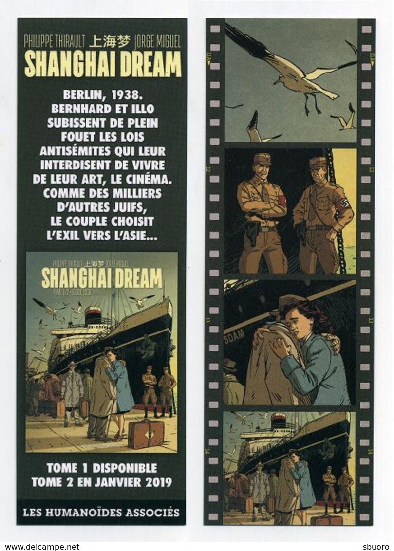 Marque-page Shanghai Dream, Par Philippe Thirault Et Jorge Miguel Aux éditions Les Humanoïdes Associés - Marque-Pages