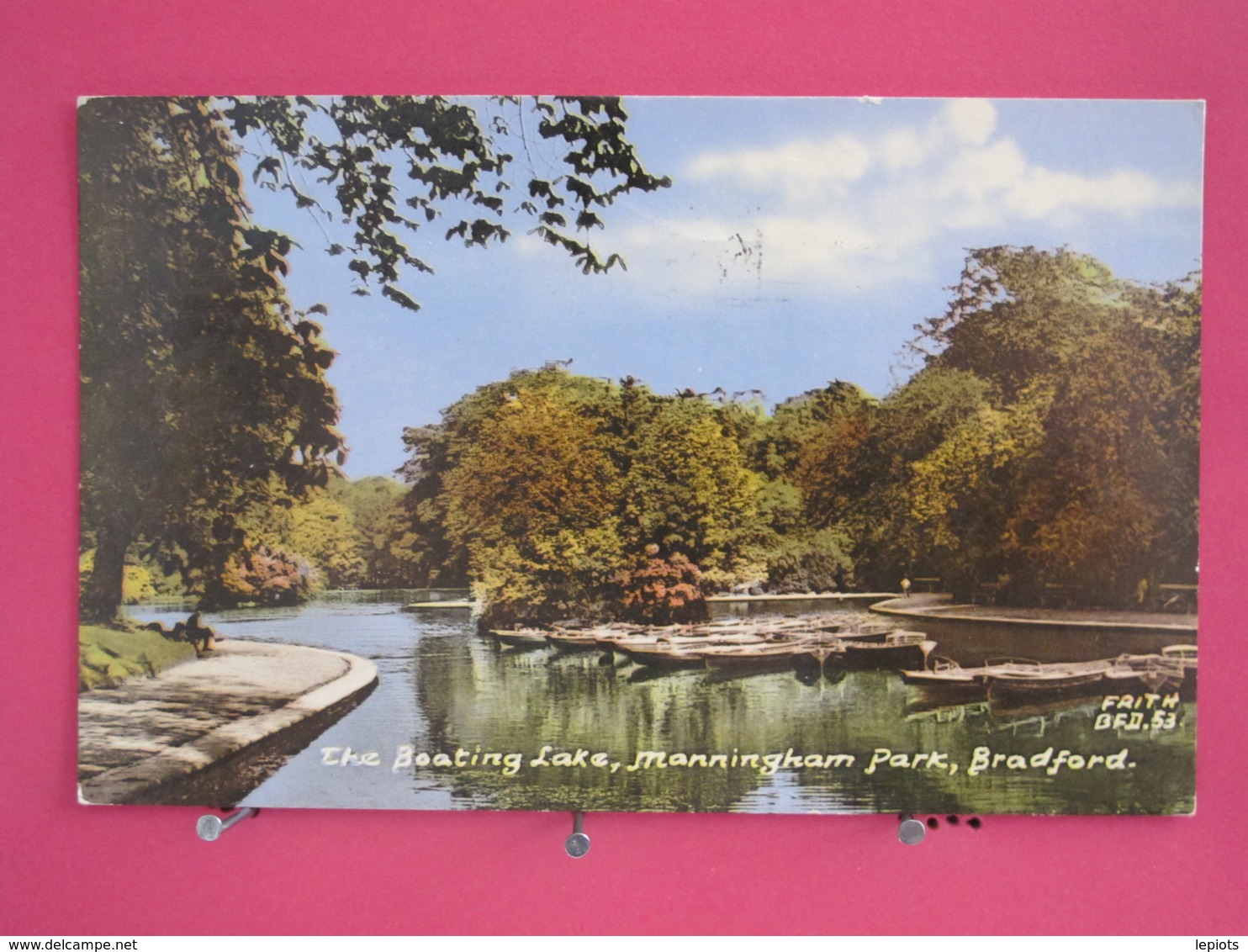 Visuel Très Peu Courant - Angleterre - Bradford - The Boating Lake - Manningham Park - 1967 - Scans Recto-verso - Bradford