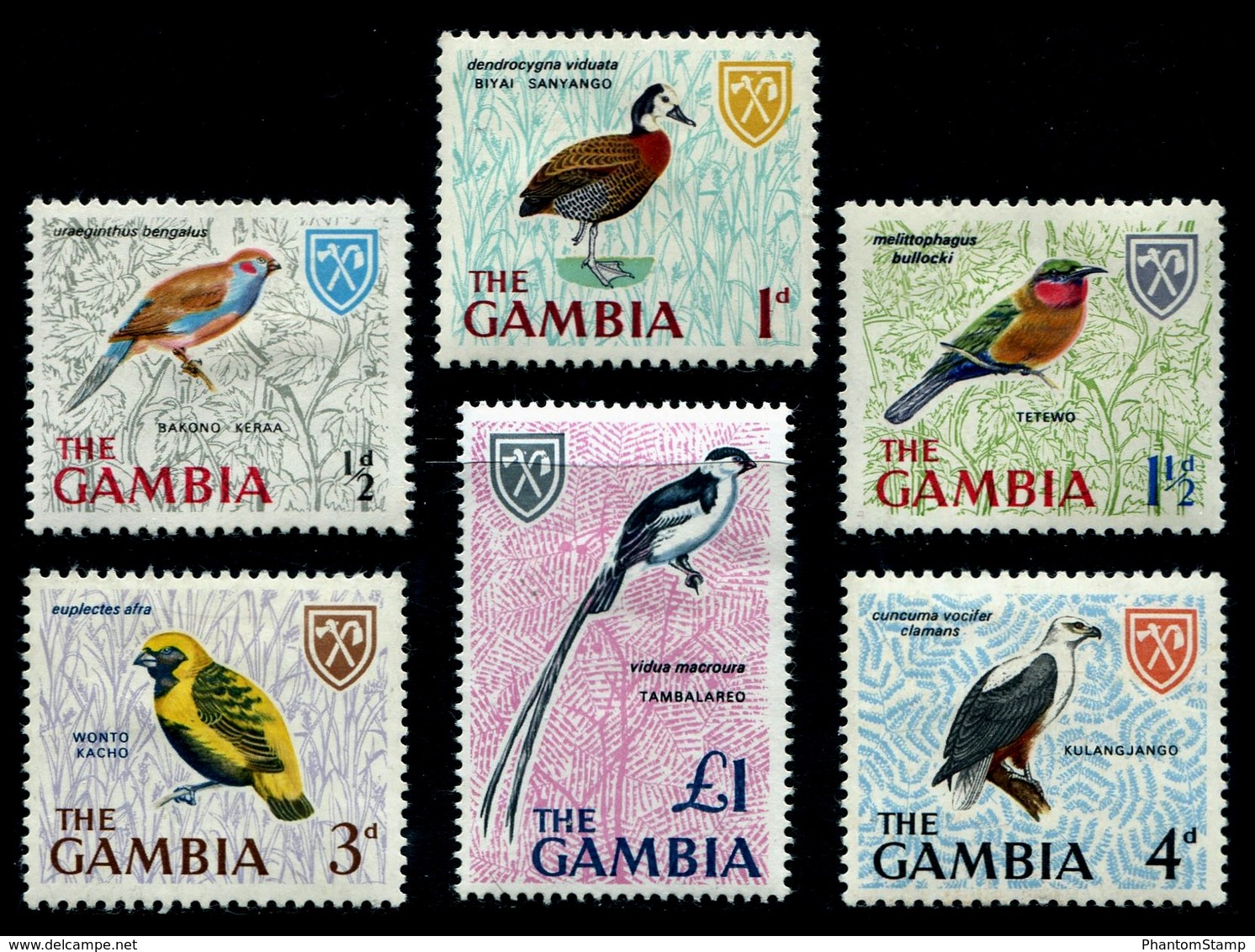 1966 Gambia (6) - Gambia (1965-...)