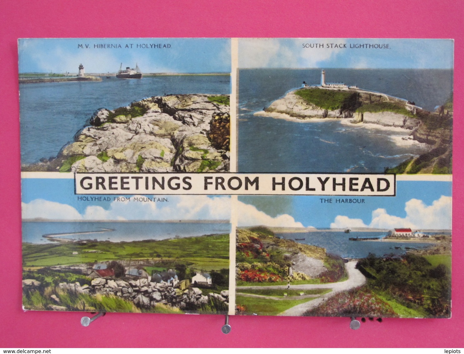Visuel Pas Très Courant - Pays De Galles - Holyhead - 1966  - Scans Recto-verso - Anglesey