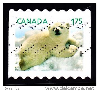 Canada (Scott No.2429 - Enfant De La Faune / Wildlife's Babys) (o) Bande / Coil - Oblitérés