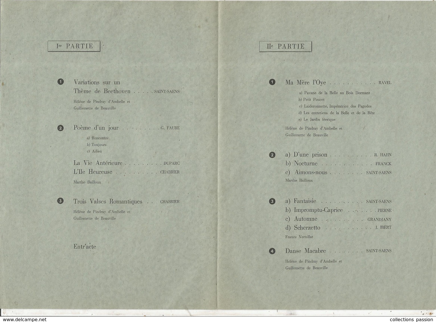 Programme, 1948,Allemagne ,BADEN BADEN, Soirée Musicale Gala Au Profit Des Sinistrés De L'Est De La France, Frais 1.55 E - Programmes