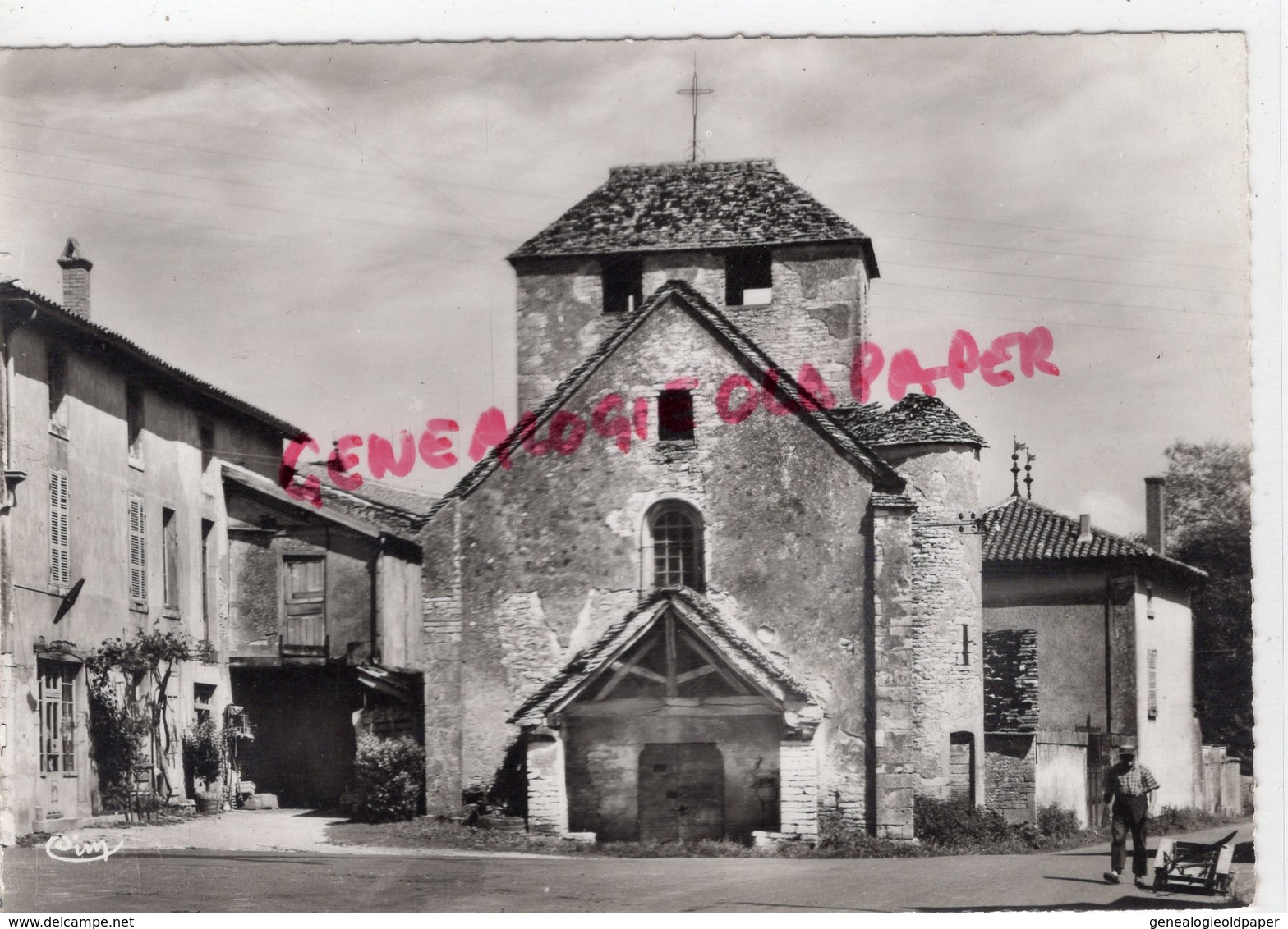 71 - BISSY LA MACONNAISE- EGLISE BATIE PAR LES BENEDICTINS DE CLUNY- SAONE ET LOIRE - Other & Unclassified