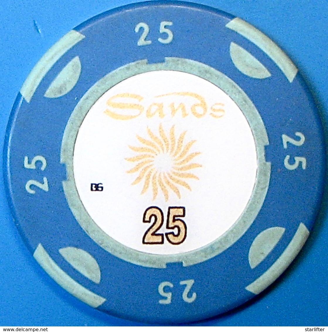 HK$25 Casino Chip. Sands, Macau. N73. - Casino