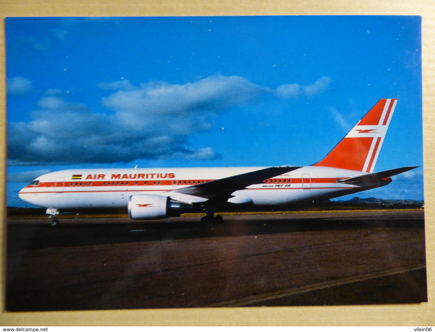 AIR MAURITIUS    B 767 200ER   3B NAL     Edition PI N°552 - 1946-....: Ere Moderne