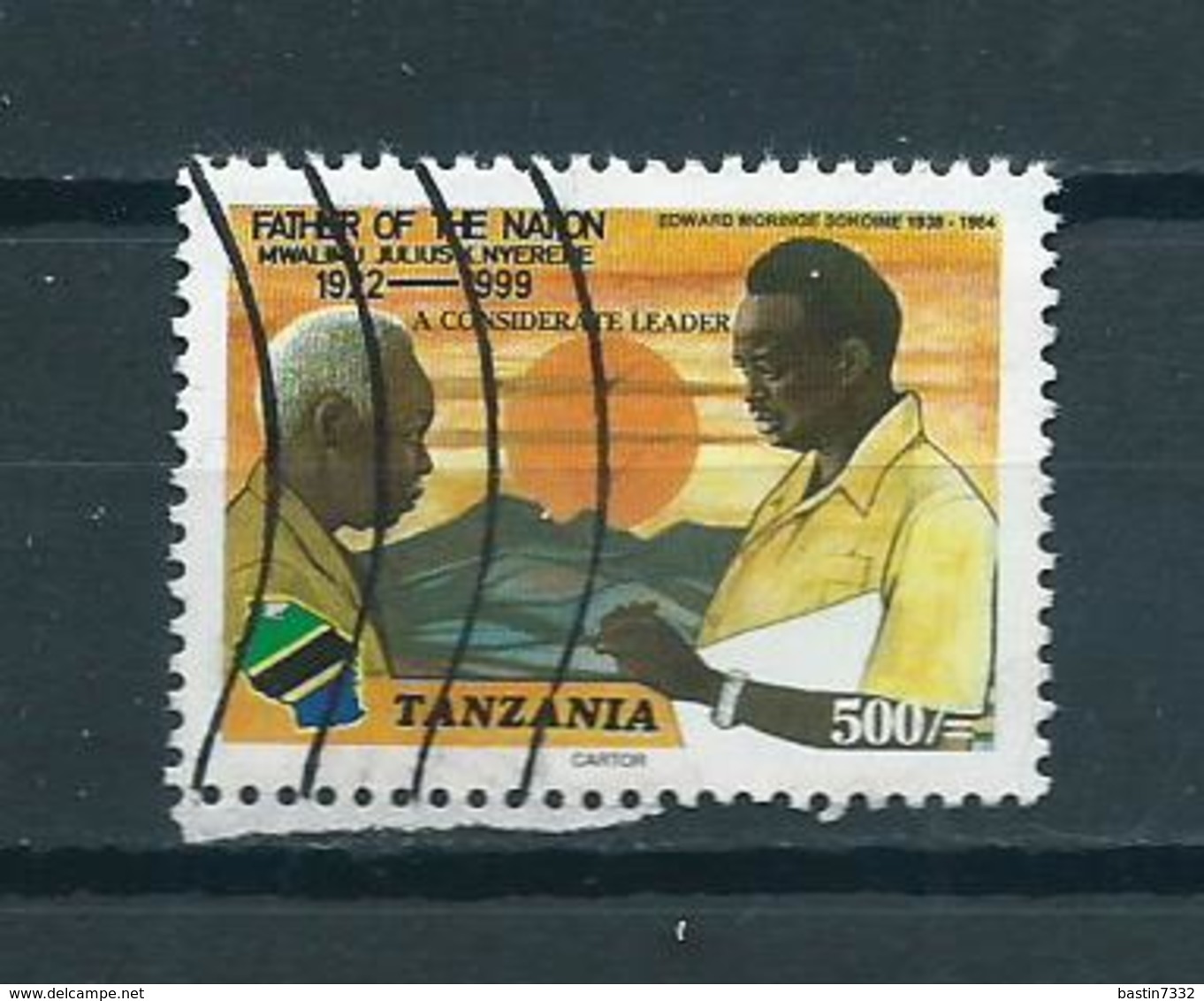 2000 Tanzania J.Nyerere Used/gebruikt/oblitere - Tanzania (1964-...)