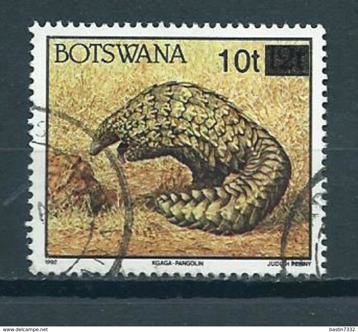 1994 Botswana Overprint Animals,dieren,tiere Used/gebruikt/oblitere - Botswana (1966-...)